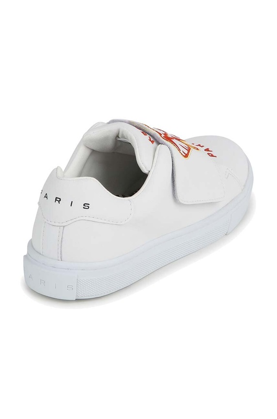 BIMBA Kenzo Kids scarpe da ginnastica per bambini in pelle K60387. bianco