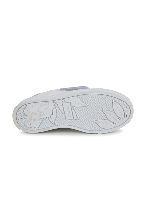 Kenzo Kids scarpe da ginnastica per bambini in pelle K60387. bianco