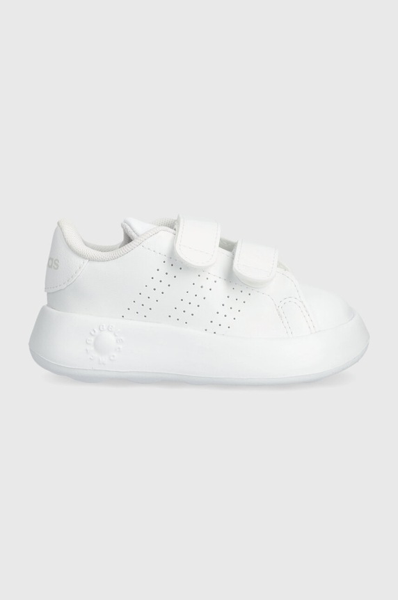 Detské tenisky adidas ADVANTAGE CF I imitácia kože biela ID5283