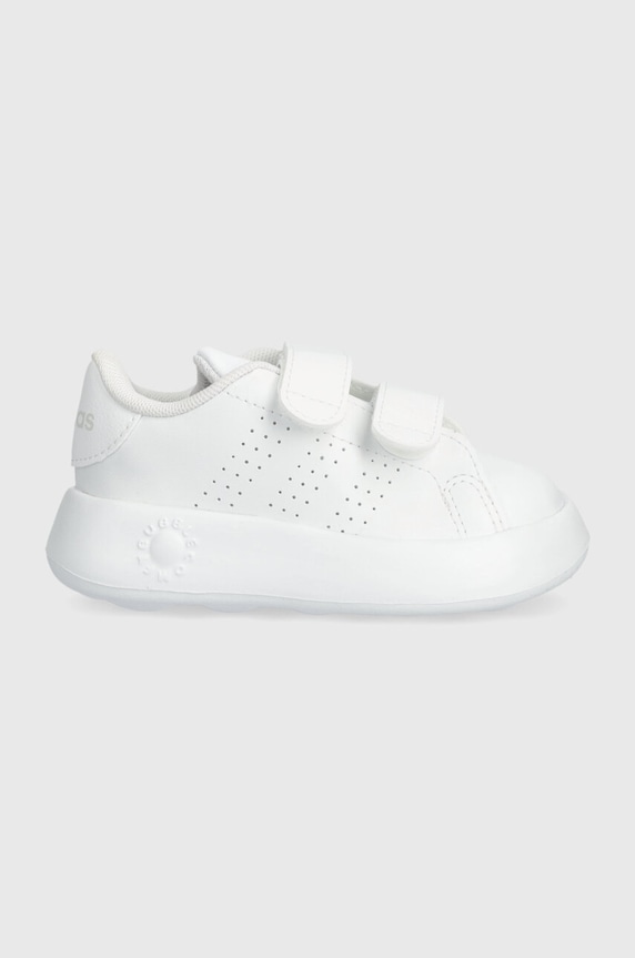 Detské tenisky adidas ADVANTAGE CF I imitácia kože biela ID5283