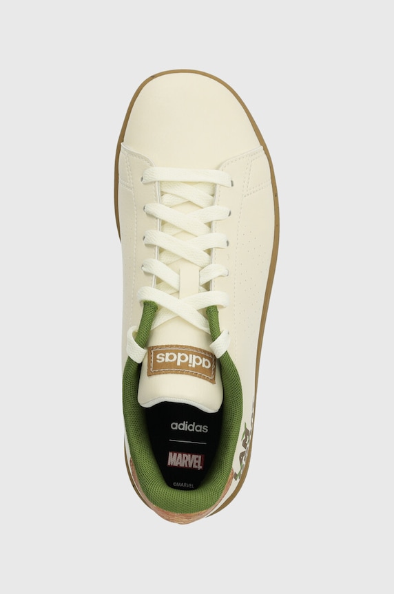 adidas sneakers pentru copii ADVANTAGE GROOT K bej ID8016