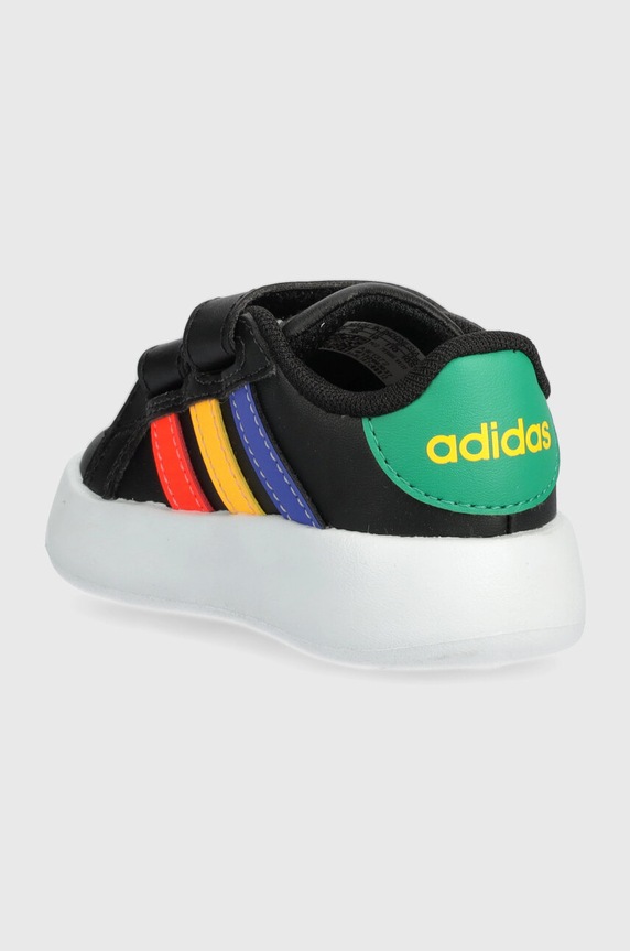 Chłopiec adidas sneakersy dziecięce GRAND COURT 2.0 CF I IE1372 czarny