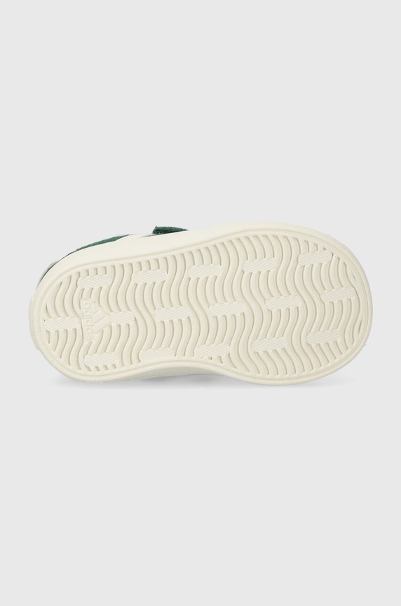 Παιδικά sneakers σουέτ adidas VL COURT 3.0 CF I ID9161 πράσινο