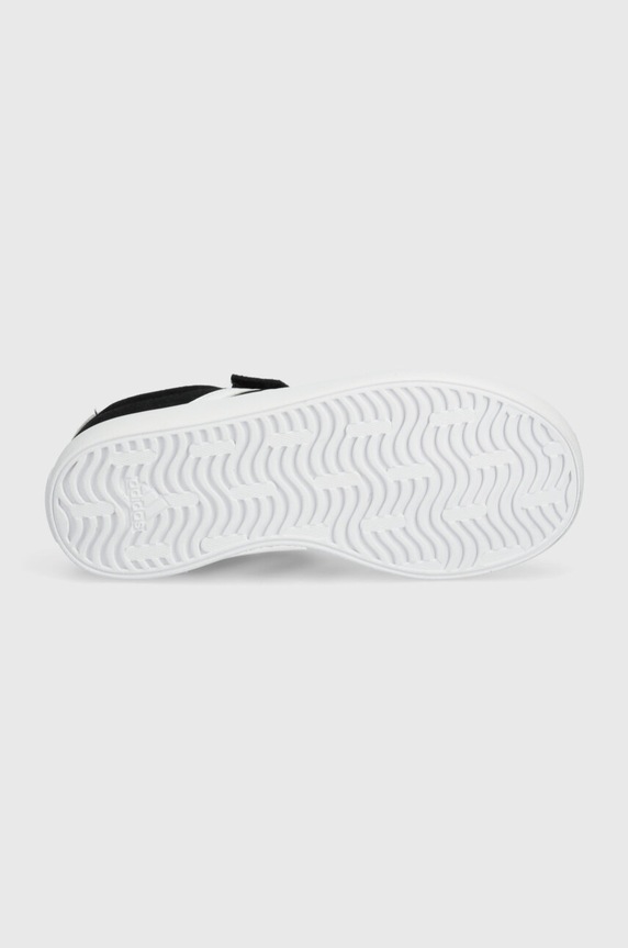 Παιδικά sneakers σουέτ adidas VL COURT 3.0 EL C ID9148 μαύρο