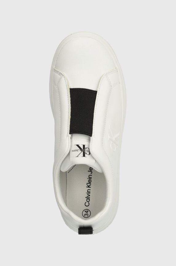 Calvin Klein Jeans sneakersy dziecięce biały V3X9.80861.30.34
