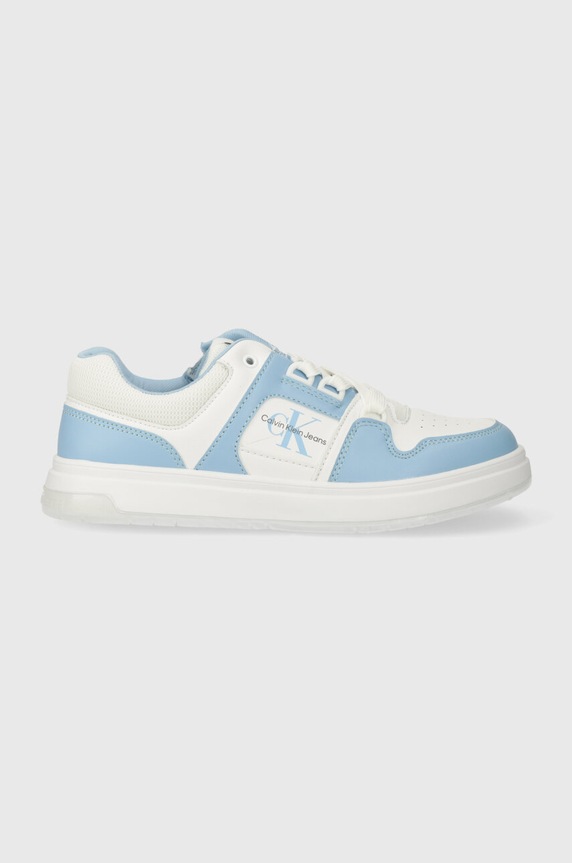 Calvin Klein Jeans sneakersy dziecięce syntetyczny niebieski V3X9.80864.