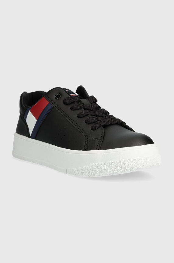 Παιδικά sneakers Tommy Hilfiger T3X9.33356.35.41 μαύρο SS24