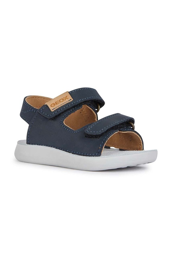 Детские кожаные сандалии Geox SANDAL LIGHTFLOPPY тёмно-синий B455SB.00032.