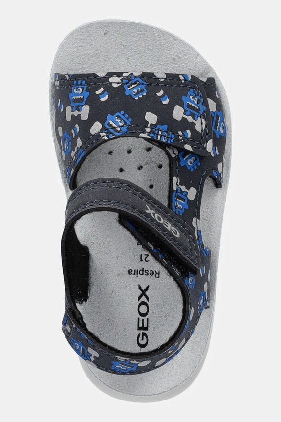 Дитячі шкіряні сандалі Geox SANDAL LIGHTFLOPPY блакитний B455SC.000CE.