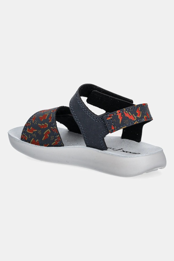 Хлопчик Дитячі шкіряні сандалі Geox SANDAL LIGHTFLOPPY B455SC.000CE. темно-синій
