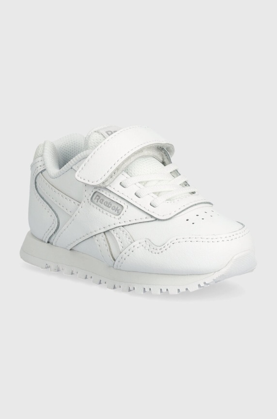 Dětské sneakers boty Reebok Classic Royal Glide přírodní kůže bílá 100074613