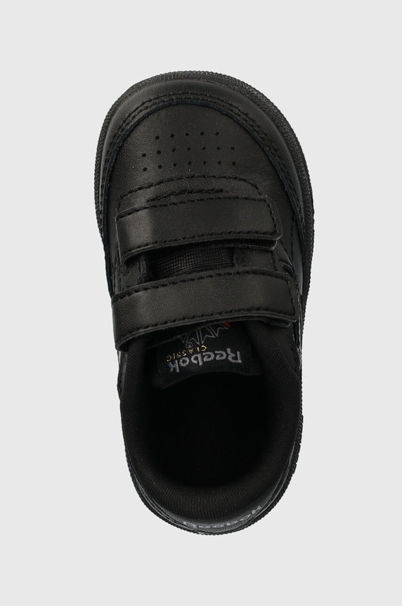 Reebok Classic sneakersy skórzane dziecięce CLUB C czarny 100075006