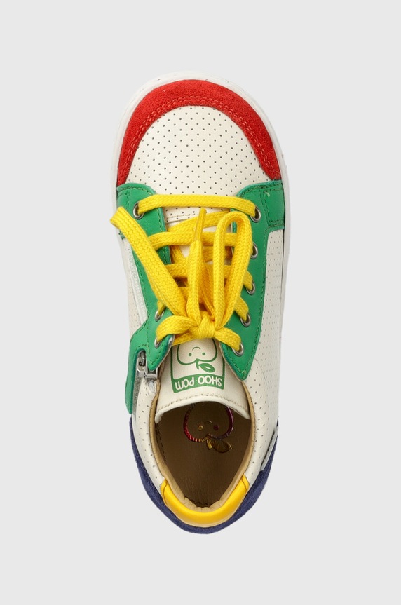 Shoo Pom sneakersy skórzane dziecięce BOUBA ZIP BOX multicolor Q4GRAV04.26.27