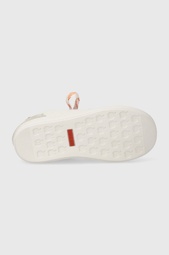 Shoo Pom sneakersy skórzane dziecięce BOUBA ZIP BOX Q4GRBI04.26.27 niebieski