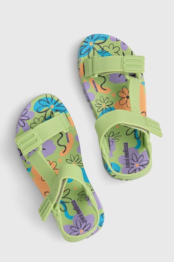 Chłopiec Melissa sandały dziecięce PLAYTIME M.35691 zielony