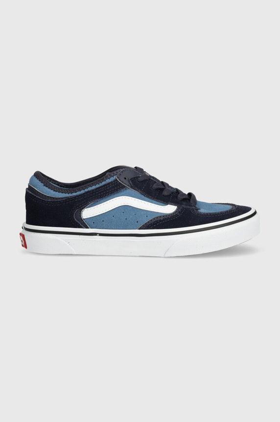 Vans tenisówki dziecięce JN Rowley Classic imitacja skóry licowej niebieski VN000E52QXI