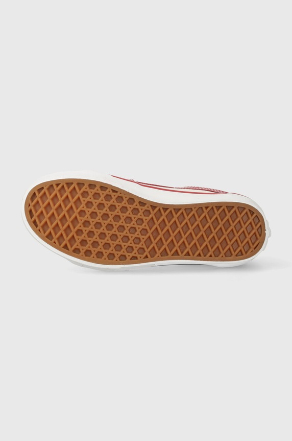 Παιδικά sneakers σουέτ Vans JN SK8-Low VN0A5EE4CIS κόκκινο
