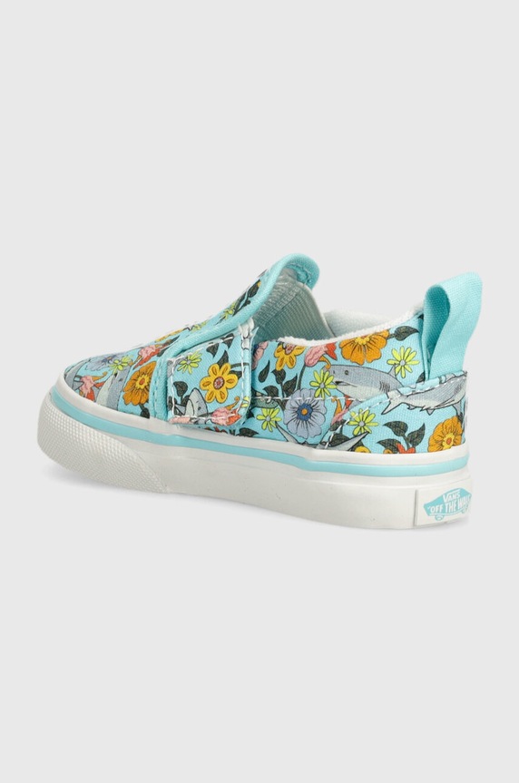 Băieți Vans tenisi copii TD Slip-On V VN000UBSBER turcoaz