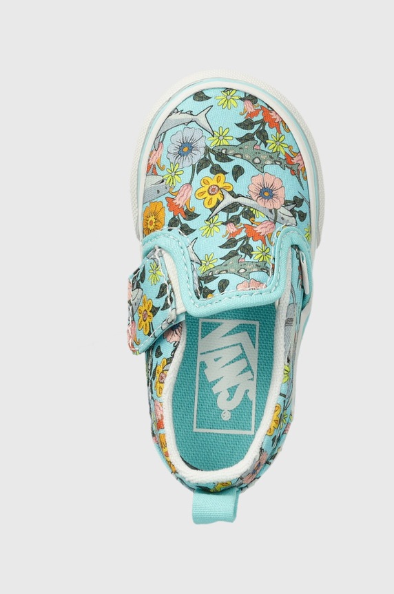 Vans tenisi copii TD Slip-On V turcoaz VN000UBSBER