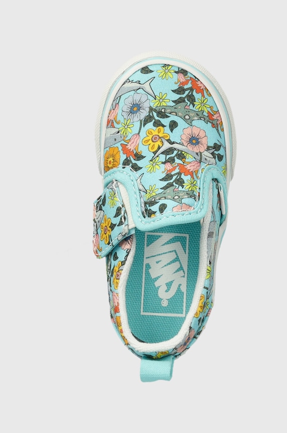 Vans tenisi copii TD Slip-On V turcoaz VN000UBSBER