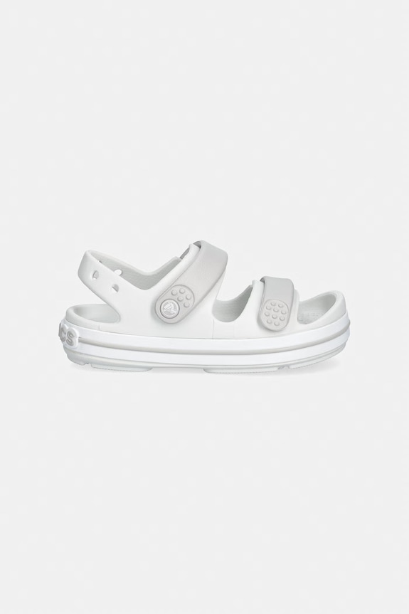 Crocs sandały dziecięce CROCBAND CRUISER SANDAL 209423.CROCS.CROCBAND.C szary SS26