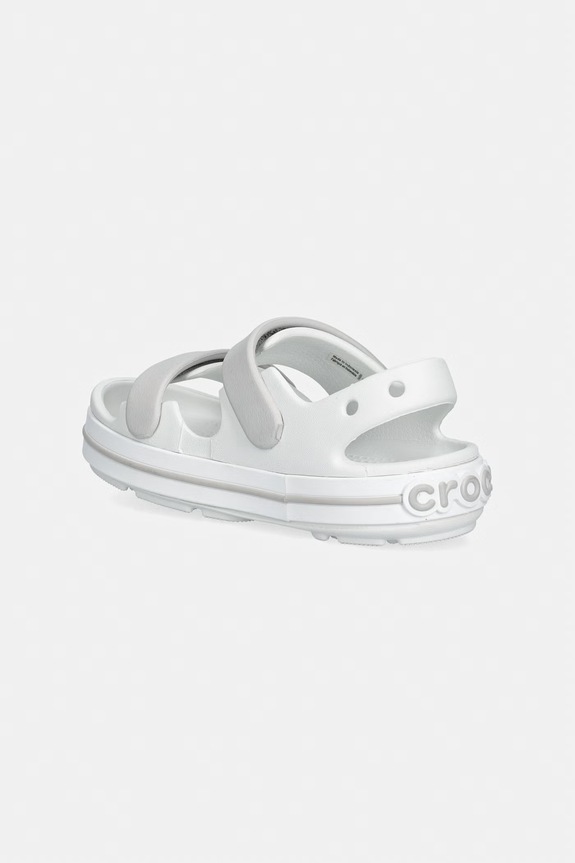 Chłopiec Crocs sandały dziecięce CROCBAND CRUISER SANDAL 209424.CROCS.CROCBAND.C szary