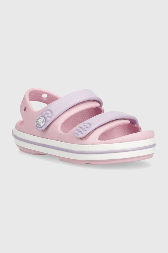 Crocs sandale copii CROCBAND CRUISER SANDAL roz 209424.CROCS.CROCBAND.C