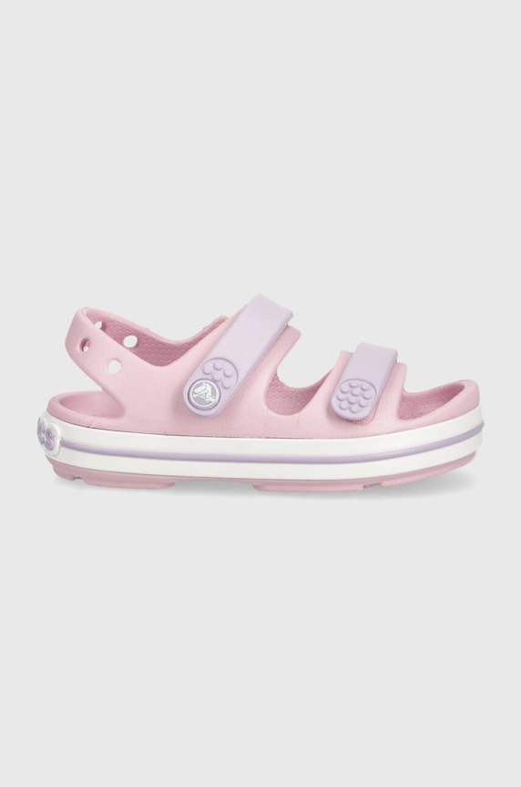 Crocs sandale copii CROCBAND CRUISER SANDAL 209424.CROCS.CROCBAND.C roz SS26