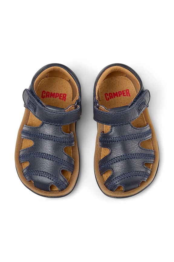Camper sandały dziecięce skórzane granatowy 80372