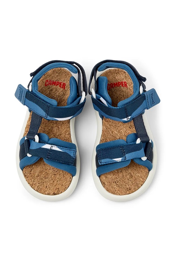 Camper sandali per bambini blu K800579.28.34