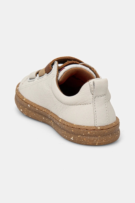 Camper sneakersy skórzane dziecięce beżowy K800513.25.27