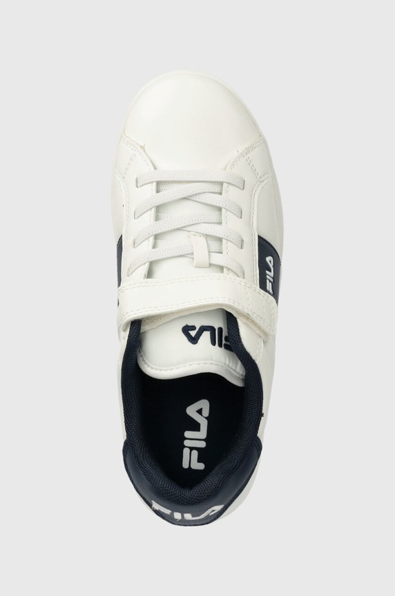 Fila sneakersy dziecięce CROSSCOURT LINE velcro granatowy FFK0184