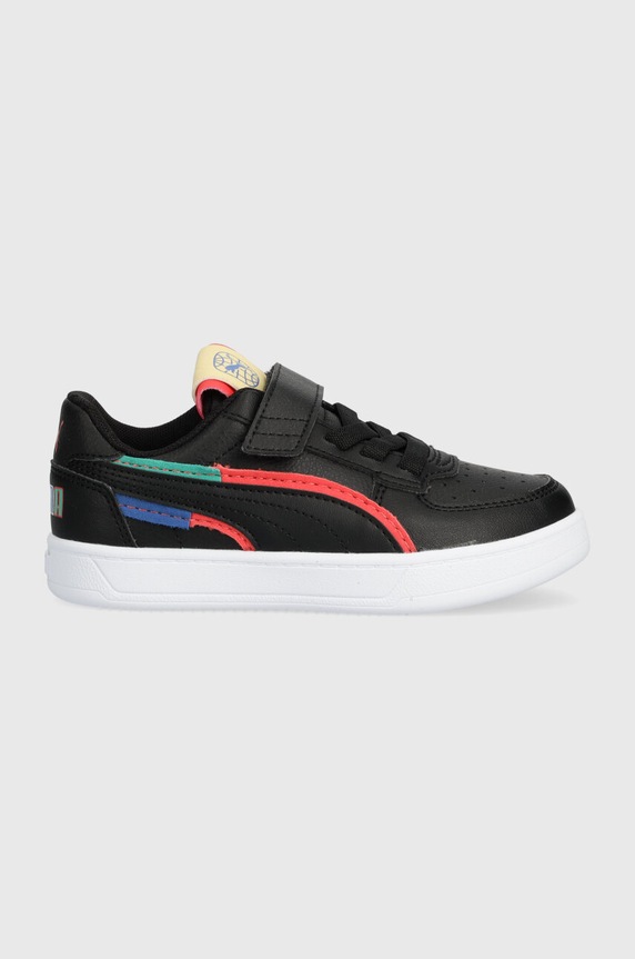 Puma sneakersy dziecięce Puma Caven 2.0 Ready, Set, Better AC+ PS imitacja skóry licowej czarny 395446