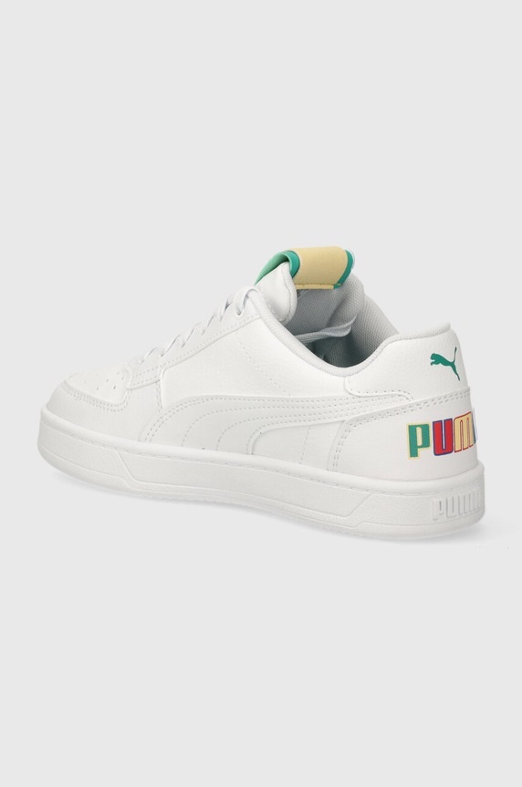 Chłopiec Puma sneakersy dziecięce Puma Caven 2.0 Ready, set, better Jr 395648 biały