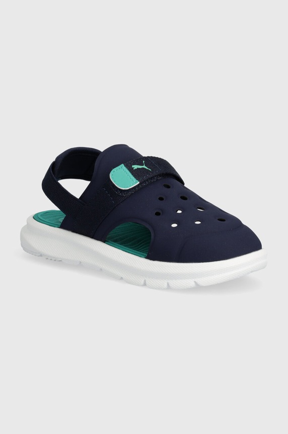 Puma sandały dziecięce Evolve AC Inf syntetyczny granatowy 389148