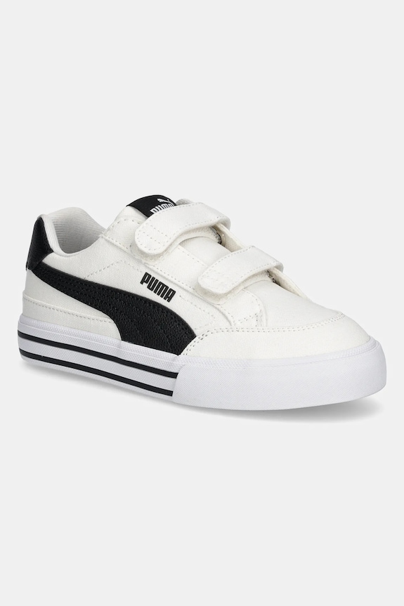 Detské tenisky Puma Court Classic Vulc FS V PS textilný biela 396560