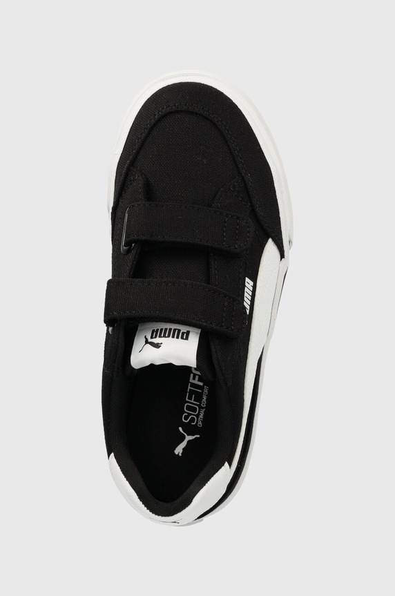 Puma tenisi copii Court Classic Vulc FS V PS negru 396560