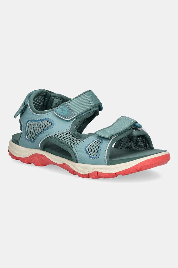 Detské sandále Jack Wolfskin TARACO BEACH textilný tyrkysová 4039531.30.33