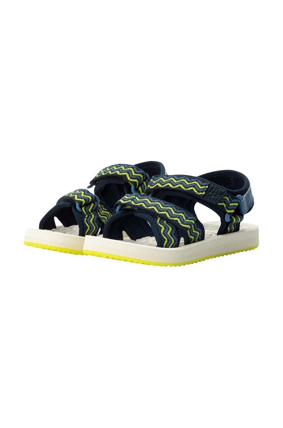 Παιδικά σανδάλια Jack Wolfskin ZULU απομίμηση λείου δέρματος μπλε 4052971.26.33