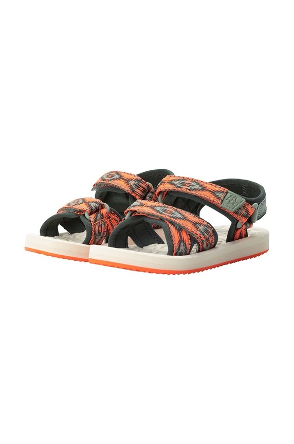 Παιδικά σανδάλια Jack Wolfskin ZULU απομίμηση λείου δέρματος πράσινο 4052971.26.33
