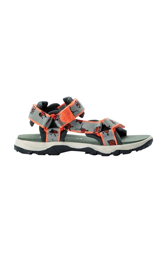 Detské sandále Jack Wolfskin SMILEYWORLD 4062871. zelená SS24