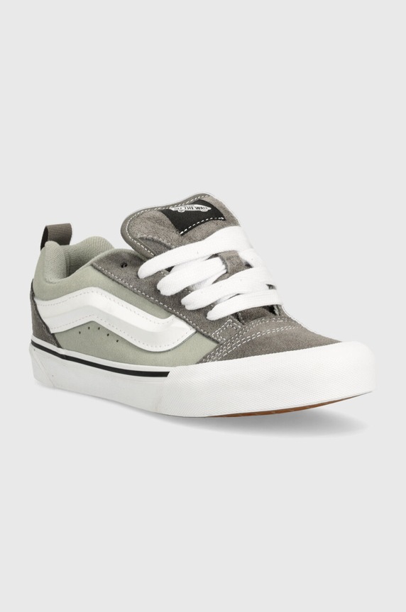 Vans tenisówki dziecięce skóra zamszowa szary VN000D2TE351