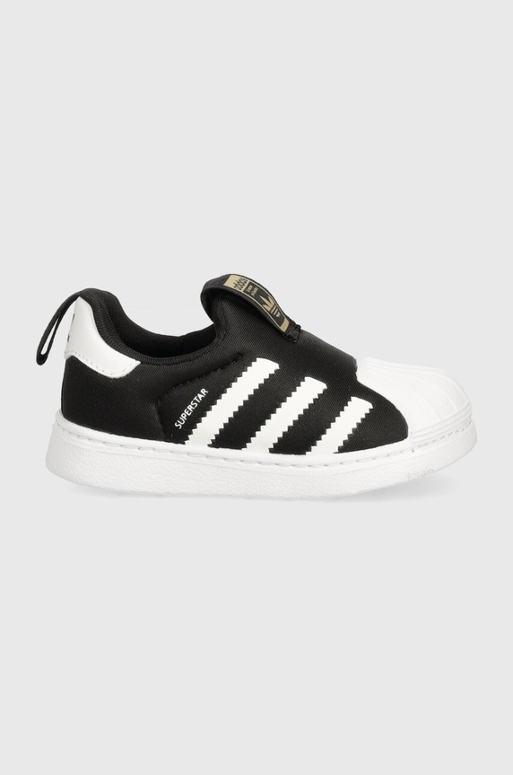 Dětské sneakers boty adidas Originals SUPERSTAR 360 GX3233 černá SS24