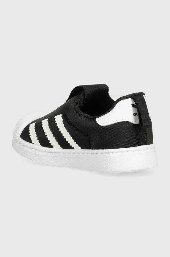 CHLAPEC Dětské sneakers boty adidas Originals SUPERSTAR 360 GX3233 černá