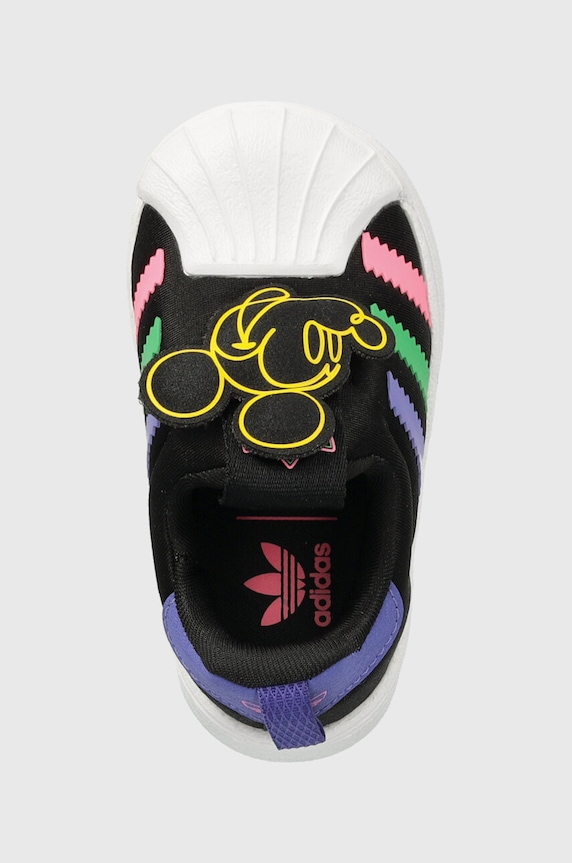Dětské sneakers boty adidas Originals SUPERSTAR 360 černá IE0686