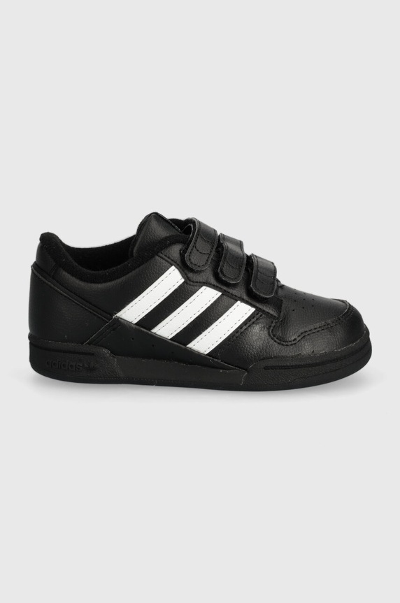 adidas Originals sneakersy skórzane dziecięce ID6636 czarny AW24