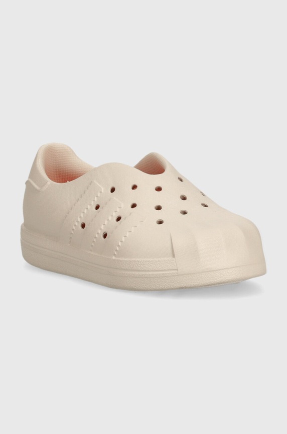adidas Originals sneakers pentru copii adiFOM SUPERSTAR 360 mic de statură bej IG0218