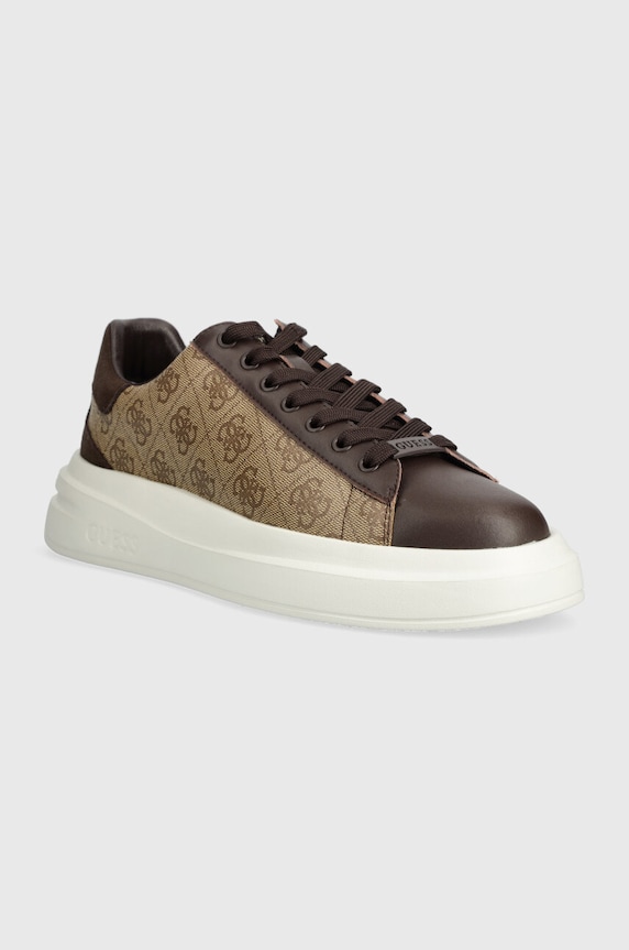 Guess sneakersy ELBA FMPVIB.FAL12.BEIBR brązowy SS25