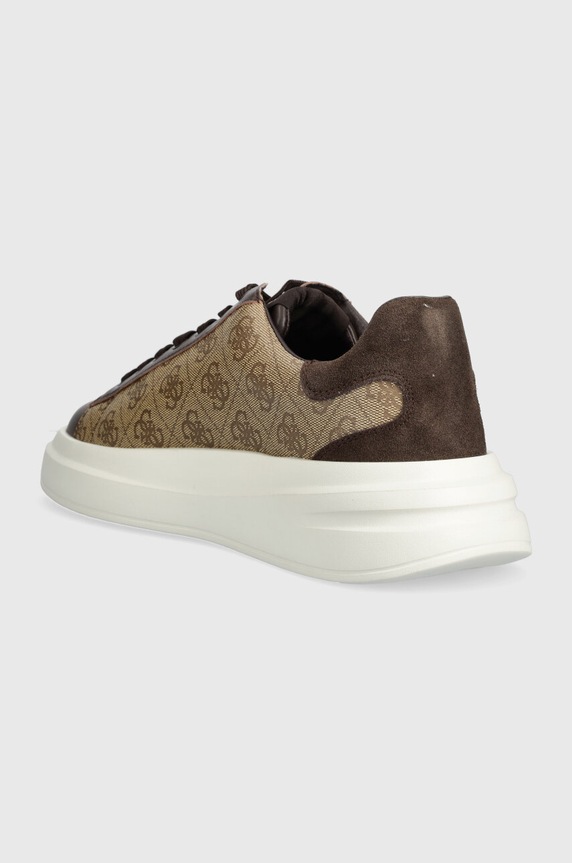 Obuwie Guess sneakersy ELBA FMPVIB.FAL12.BEIBR brązowy
