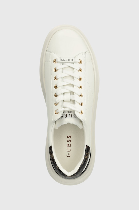 Tenisice Guess ELBA bijela FMPVIB.LEA12.WBROC